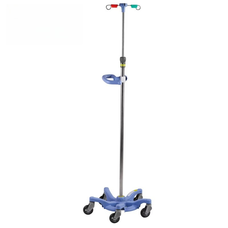 Iv Infusion Pole - Supporto Regolabile per Alette Portaflebo Ospedaliero