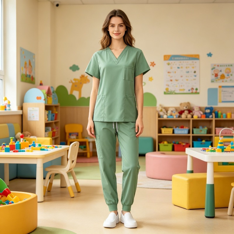 Medical Lab Gown - Abbigliamento Unisex per Lavaggio Mani, Camici