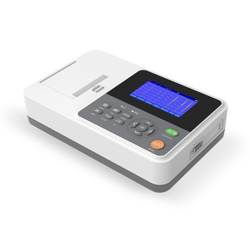 Ekg Ecg Machine Portable - CONTEC E3 Elettrocardiografo Digitale Portatile a