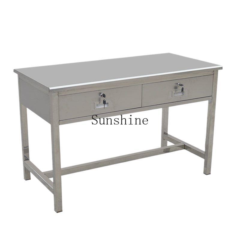 Medical Lab Officer - Scrivania per computer in acciaio inossidabile