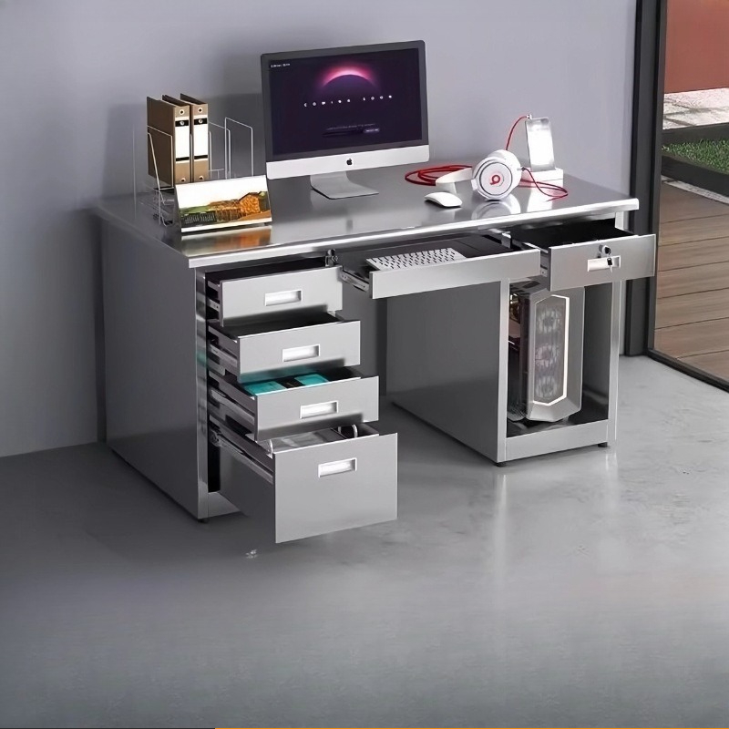 Medical Lab Officer - Tavolo da lavoro in acciaio inox,