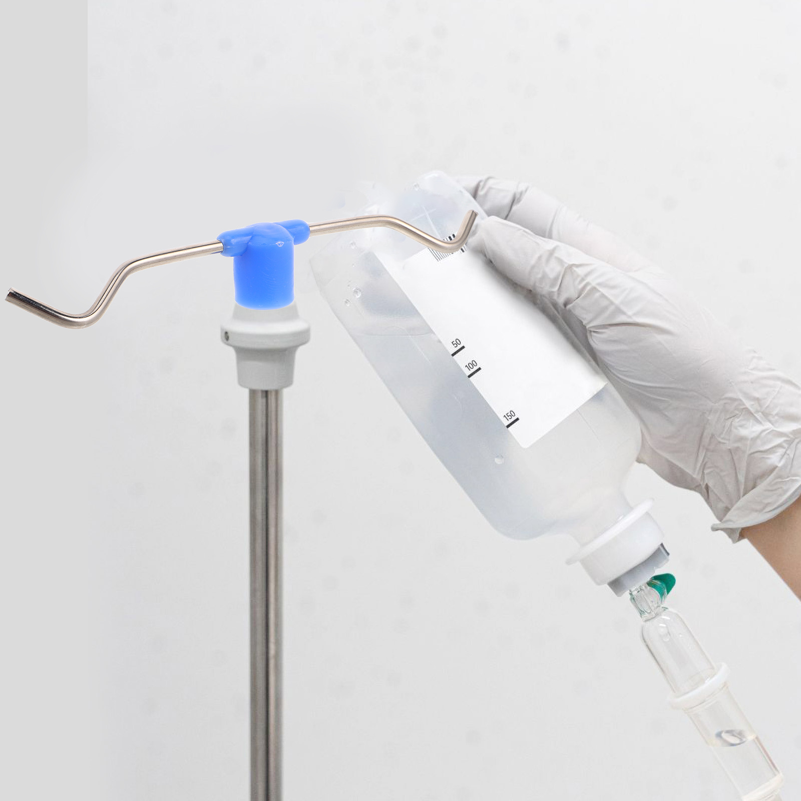 Iv Infusion Pole - Supporto per rack verticale per gancio