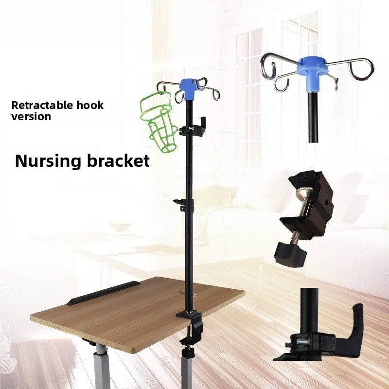 Iv Infusion Pole - Supporto per flebotomo da tavolo con