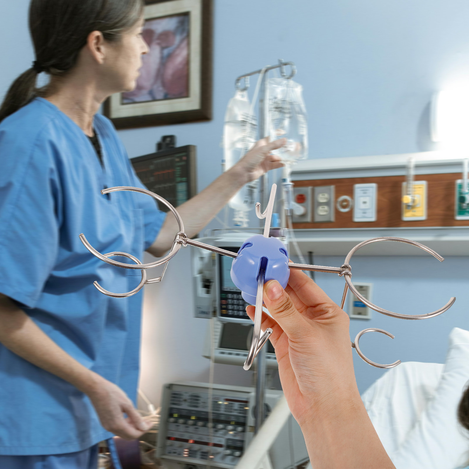 Gancio di ricambio in acciaio  - Iv Infusion Pole recensione e prezzo