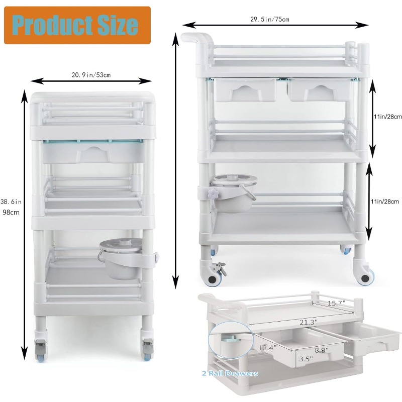 Carrello Medico Multiuso a 3 R - Medical Lab Officer recensione e prezzo