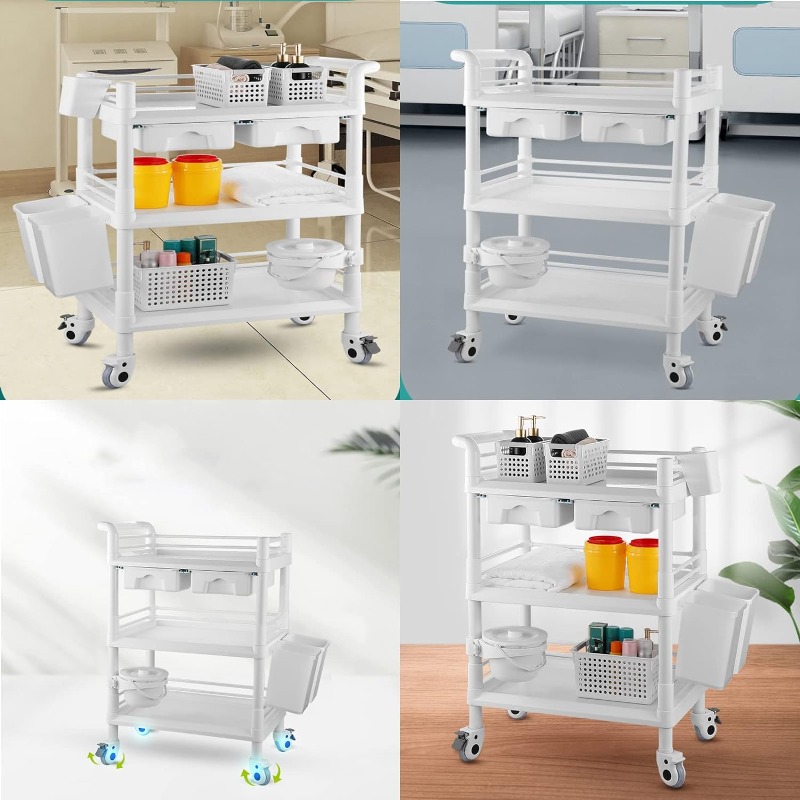Carrello Medico Multiuso a 3 R - Medical Lab Officer recensione e prezzo