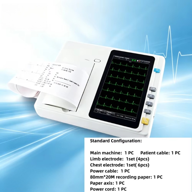Dispositivo ECG Portatile a 12 - Ekg Ecg Machine Portable recensione e prezzo