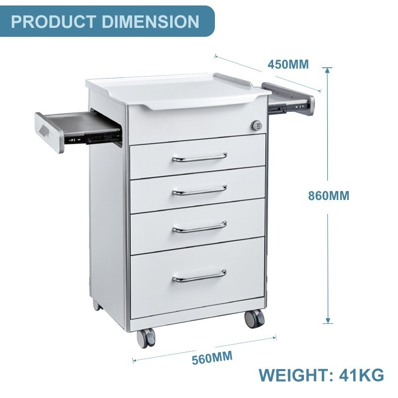 Carrello da ufficio mobile per - Medical Lab Officer recensione e prezzo