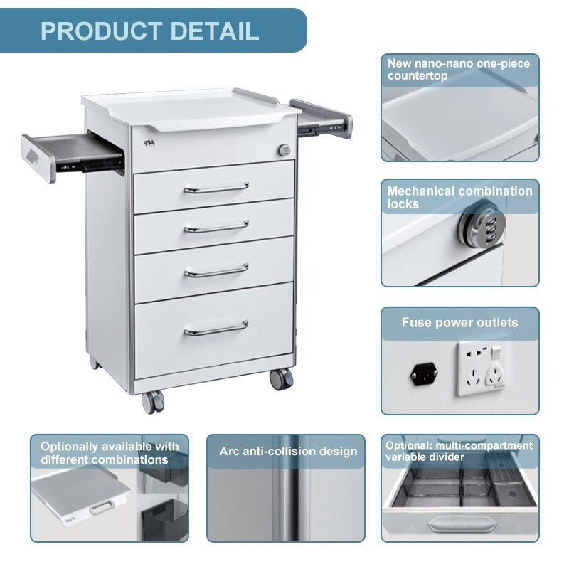 Carrello da ufficio mobile per - Medical Lab Officer recensione e prezzo