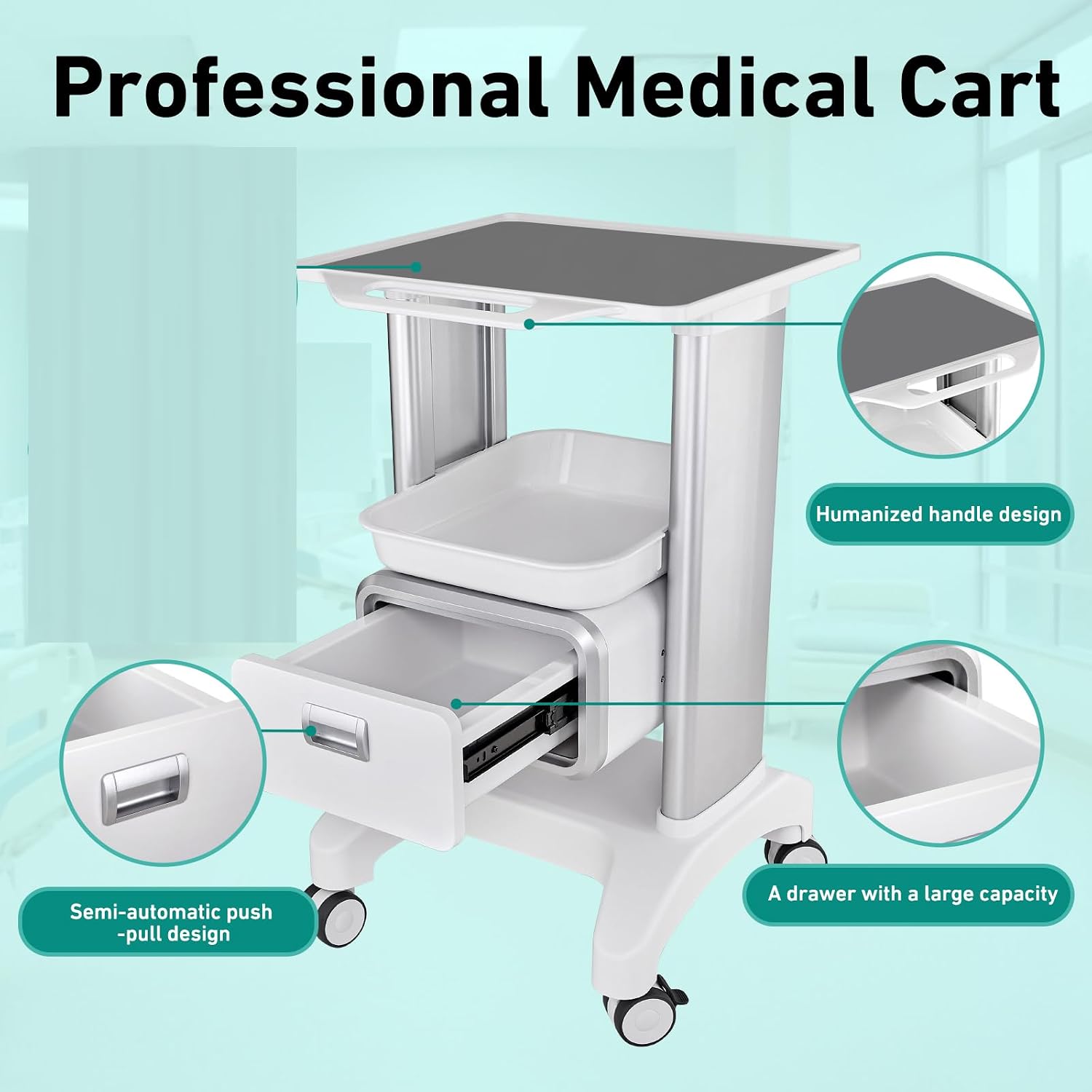 Carrello Medico Professionale  - Medical Lab Officer recensione e prezzo
