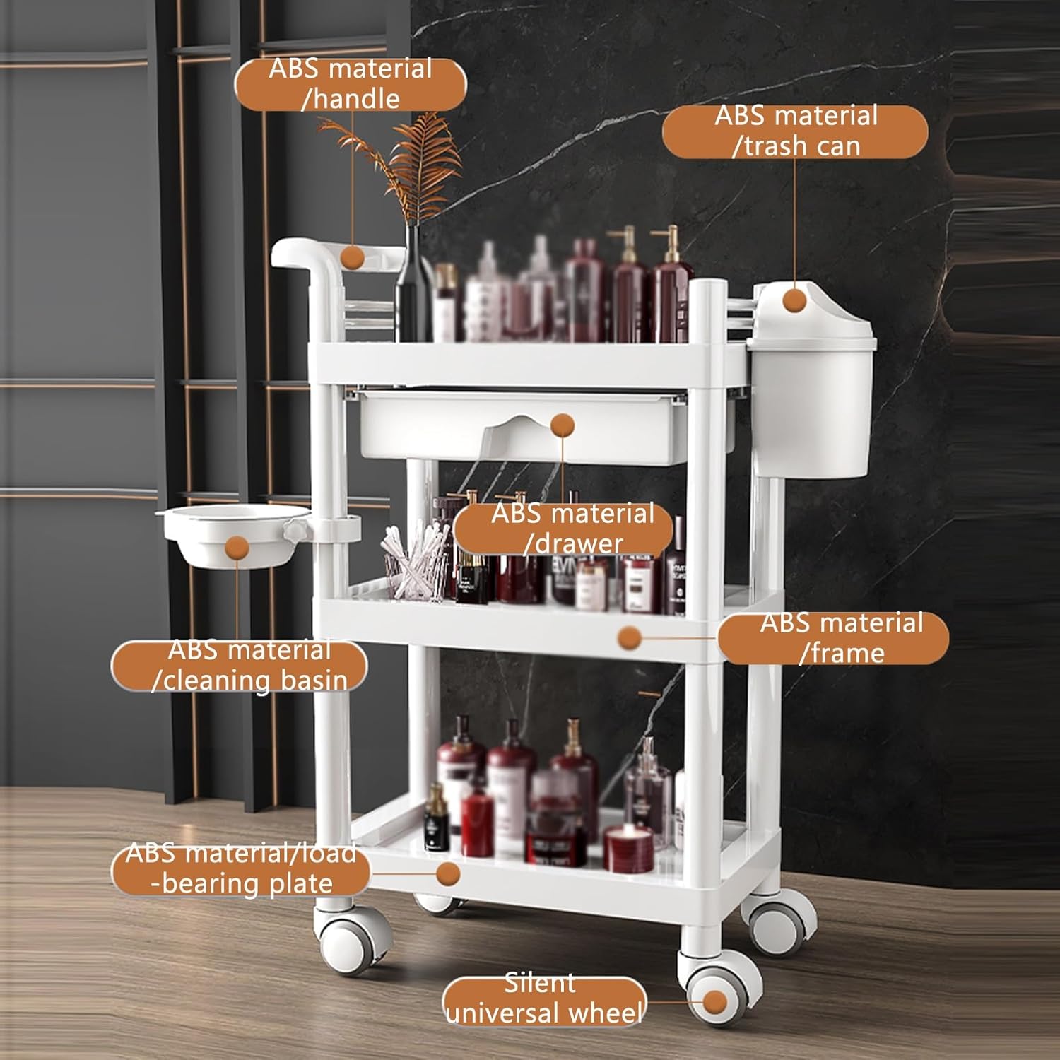Carrello Medico a 3 Ripiani co - Medical Lab Officer recensione e prezzo